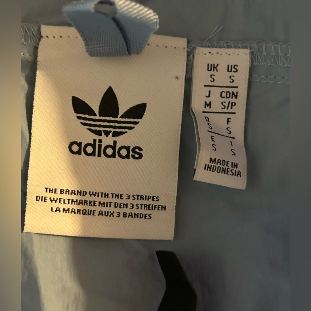 Adidas Adventure Windbreaker 1/2 Zip Jacket Zipper Kangaroo Pocket Size Small - Picture 6 of 9